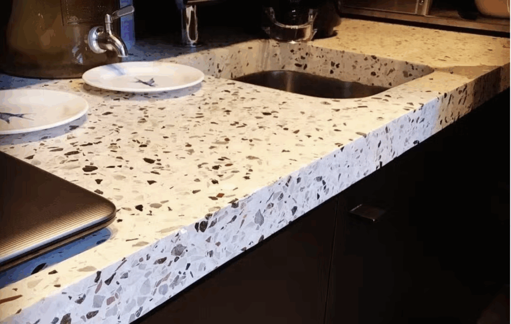 ビールストーンは演出にも役立つ左官材