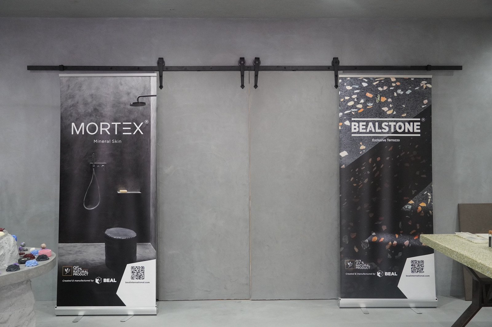 モールテックス・ビールストーンの大阪ショールームご案内