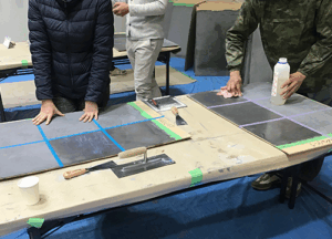 左官材料モールテックス講習会