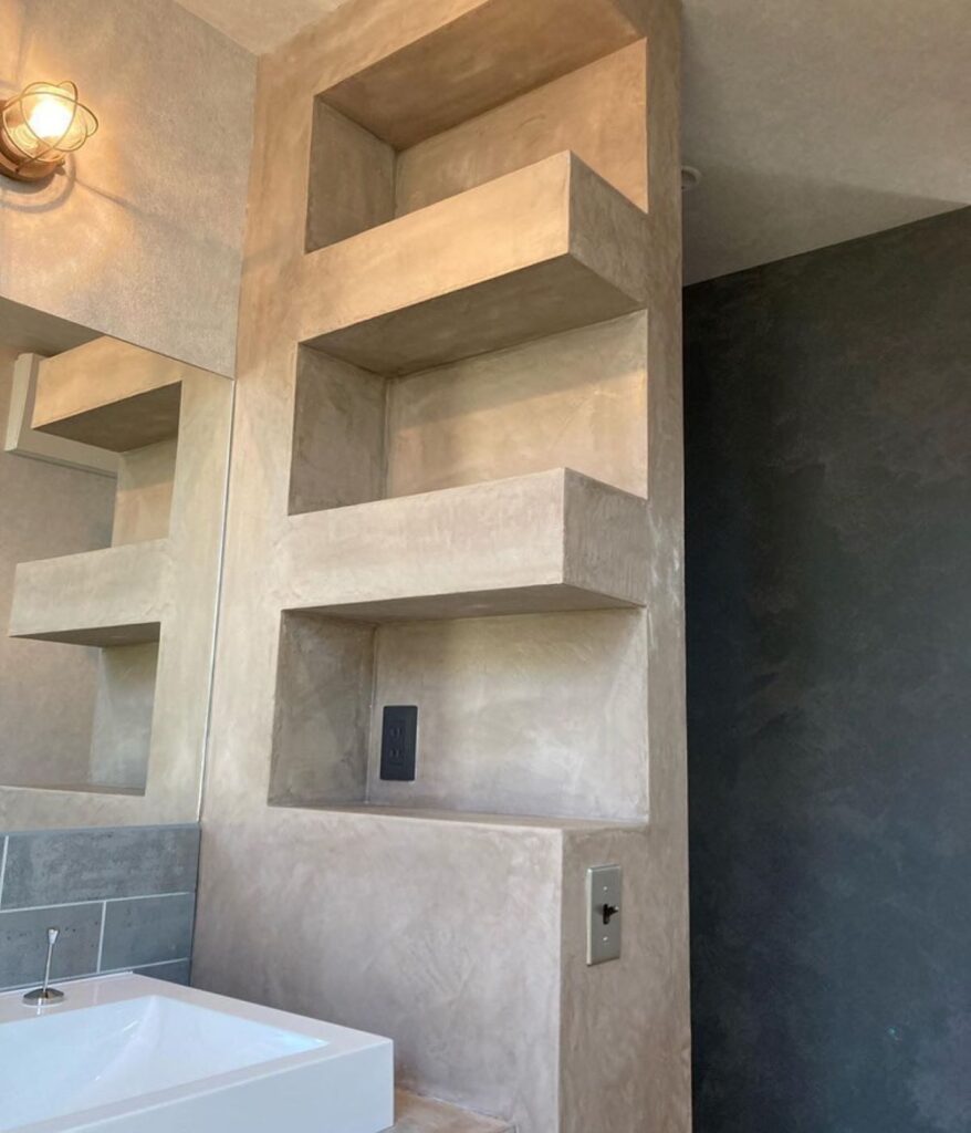 水回り・キッチン周りをモールテックスで彩る　　森田工業様