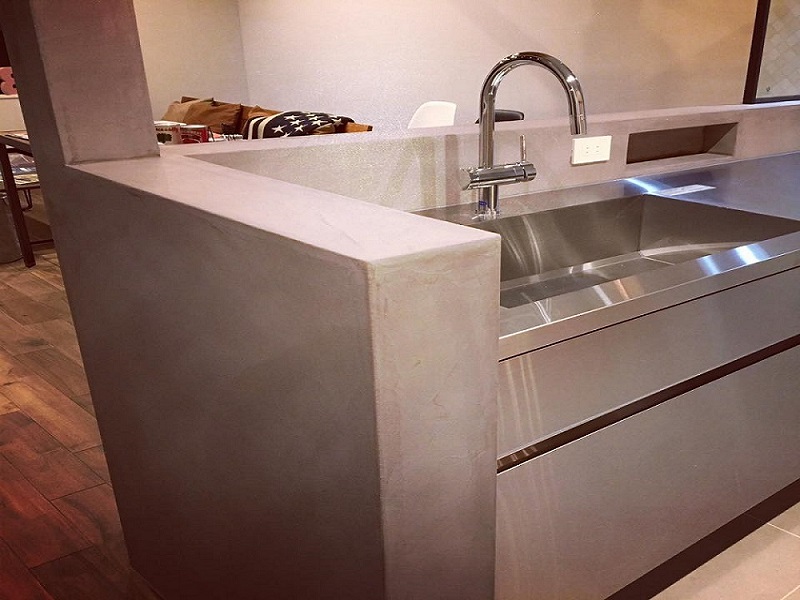 モールテックスでキッチンをお洒落に　2017　愛知