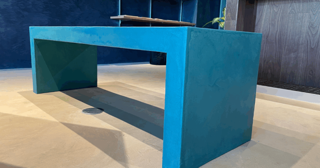 OHF工法ベンチ×モールテックス　施工事例