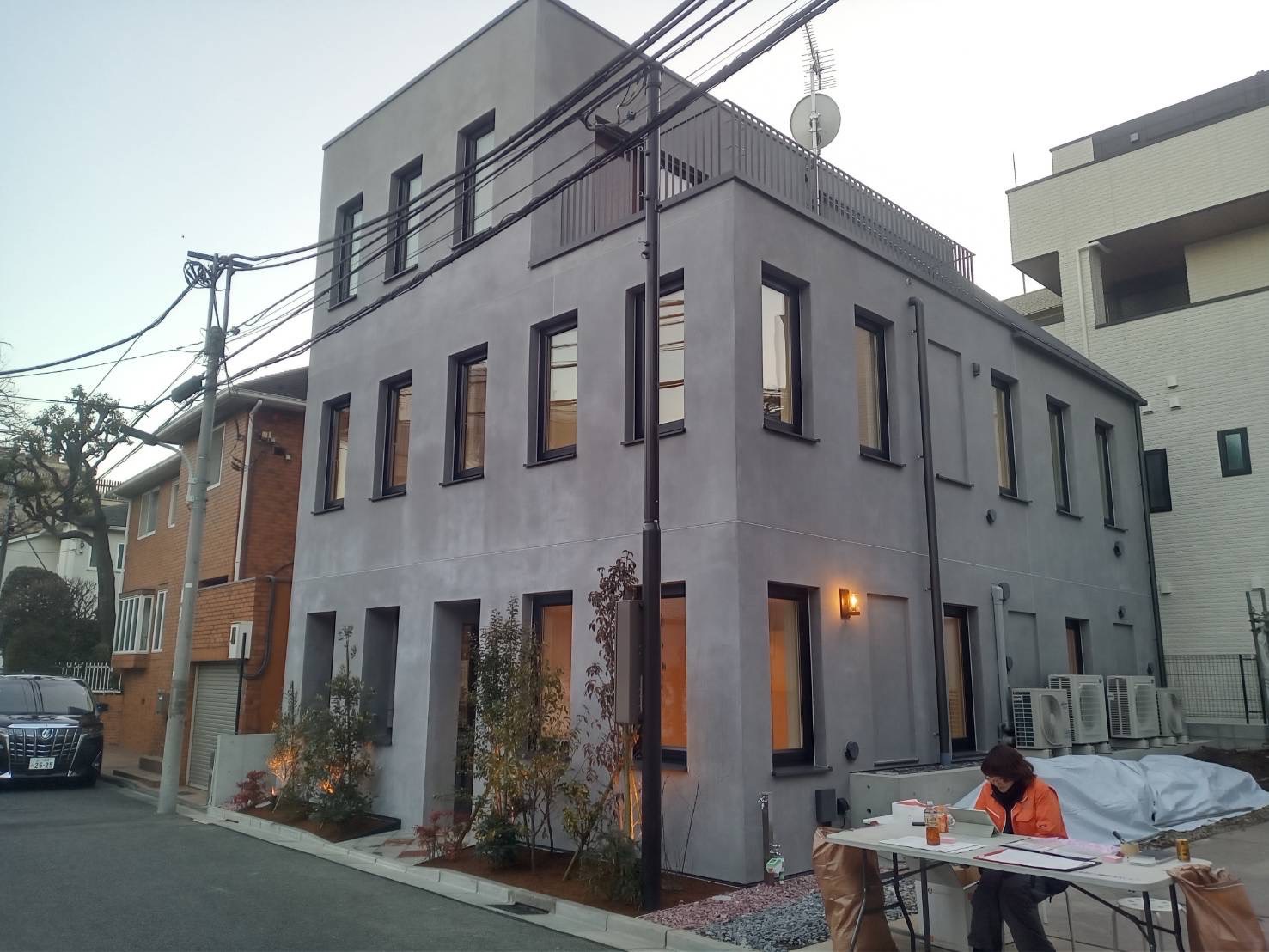 外壁280㎡圧巻のモールテックス！　株式会社カワケン様｜神奈川県横浜市　施工事例