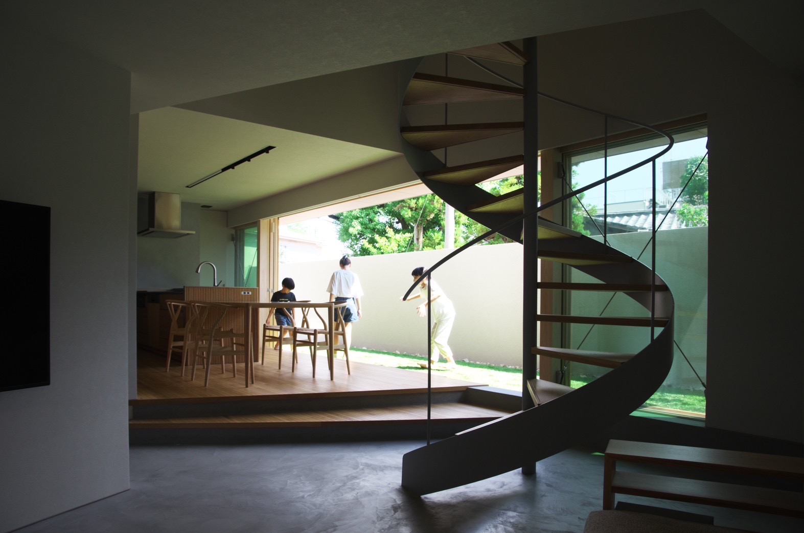 モールテックスのフロアが主役級！　中西左官店様｜兵庫県　施工事例