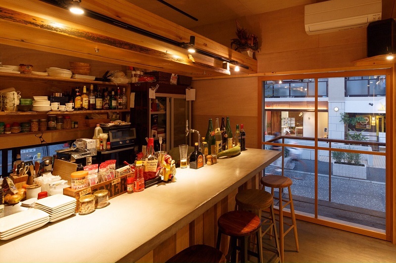 モールテックスを使ったバーカウンター　2020/01　mogumi様