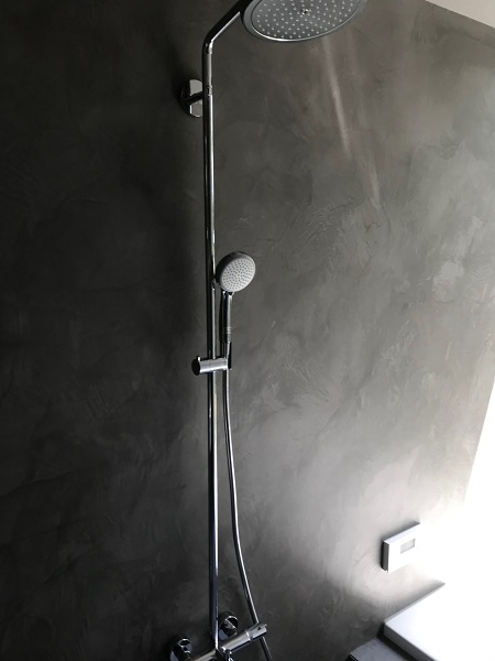 モールテックスでシャワールームが贅沢な空間に　2020/01　森田工業様