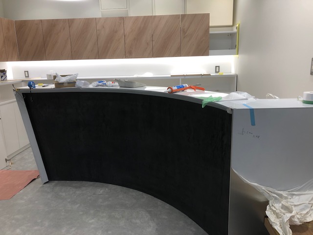 モールテックスで清潔感のある歯医者に　2020/06　若井技建様