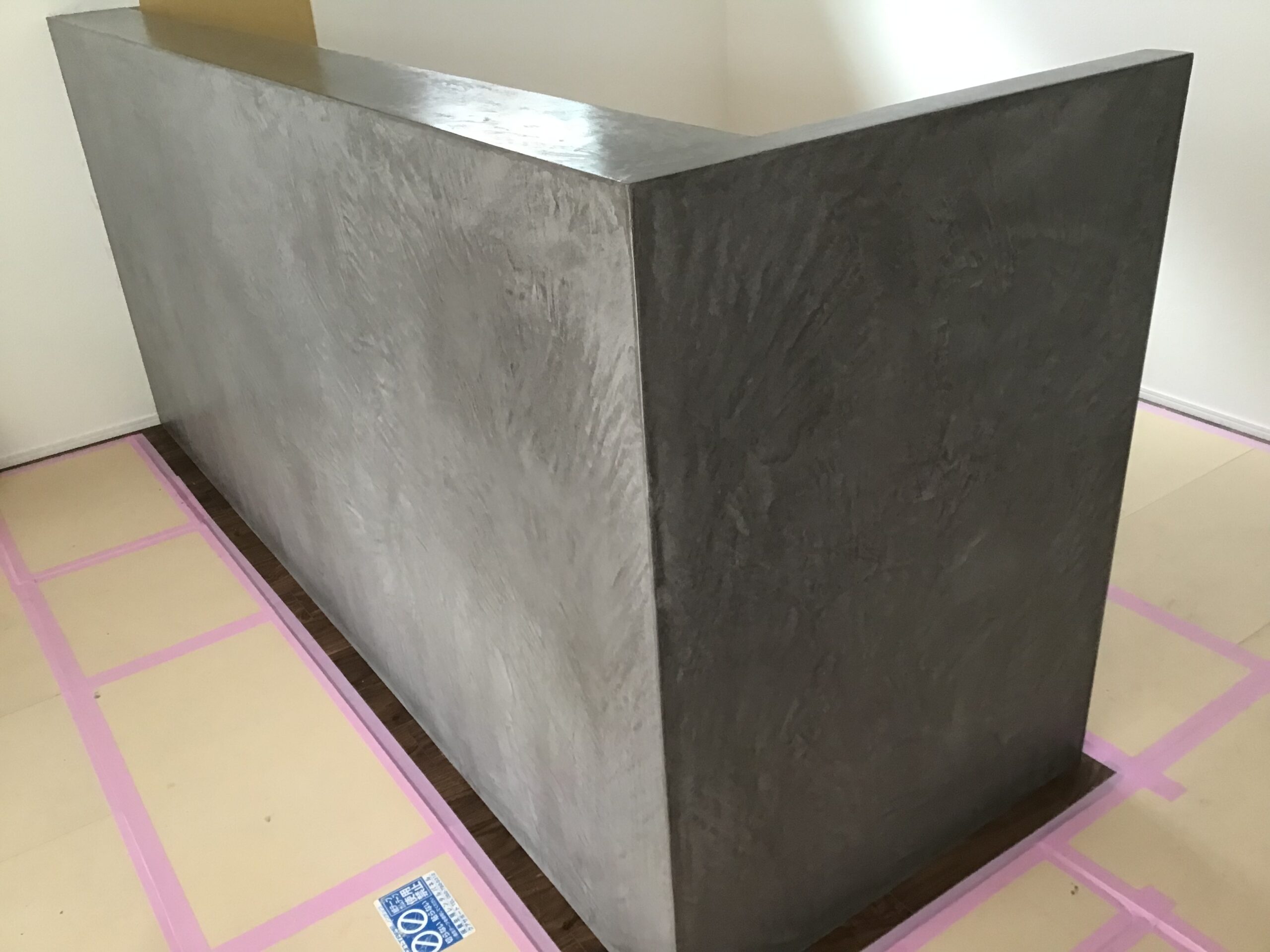 モールテックスでキッチンカウンター！かっこいい！